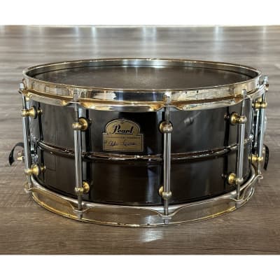 Pearl Toshi Nagai Signature Hammered Copper Snare Drum *RARE* | Reverb