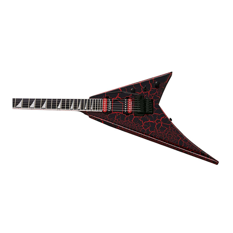 Jackson Pro Series Rhoads RR24 6-String Electric Guitar (Maul Crackle)  Bundle with Jackson Rhoads Molded Case