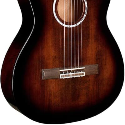 Cordoba Fusion 5 Sonata Burst Acoustic-Electric Cutaway Nylon String Guitar, Fusion Series image 1