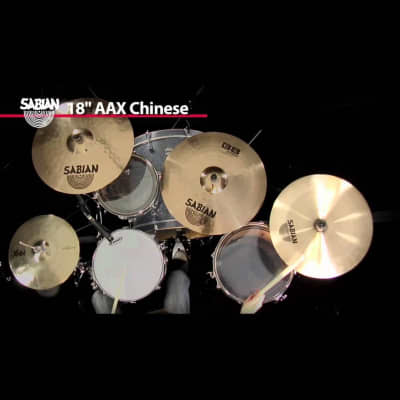 Sabian AAX Chinese Cymbal 18" image 2