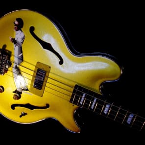 Epiphone Jack Casady Signature Bass 2000 Metallic Gold image 6