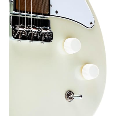 Harmony Jupiter Electric Guitar Pearl White image 8