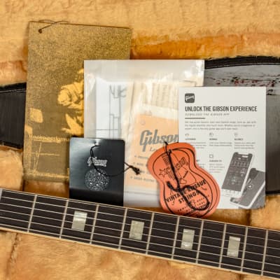 Gibson - 1964 ES-335 Reissue - Semi-Hollow Electric Guitar - VOS - Sixties Cherry - w/ Black/Yellow Custom Shop Hardshell Case - x1102 image 16