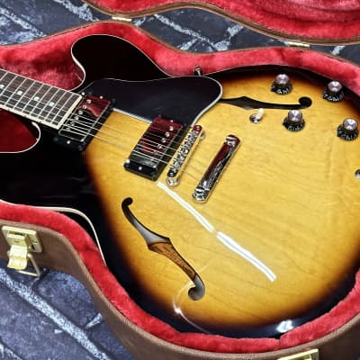 Gibson ES-335 2023 Vintage Burst New Unplayed w/Case Auth Dlr 8lbs1oz #153 image 9