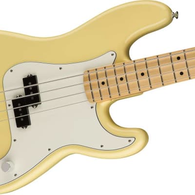 Fender Player Precision Bass Maple FB Buttercream Bass Guitar image 5