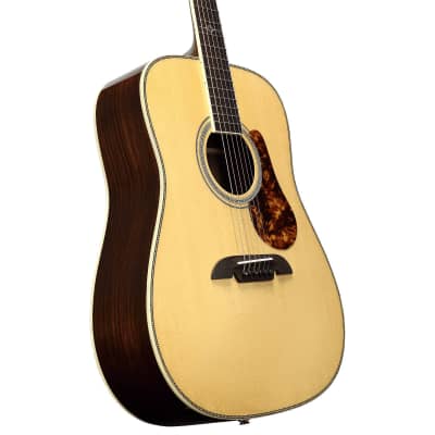 Alvarez Masterworks Series Dreadnought Acoustic-Electric Guitar - Solid AAA Sitka/Rosewood - Natural image 4