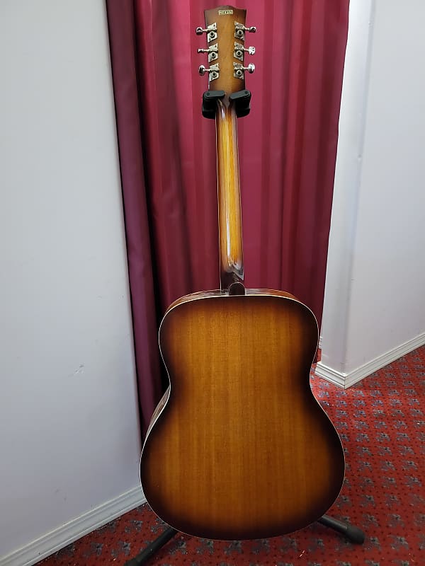Kent Acoustic Guitar 1970's - Sunburst | Reverb