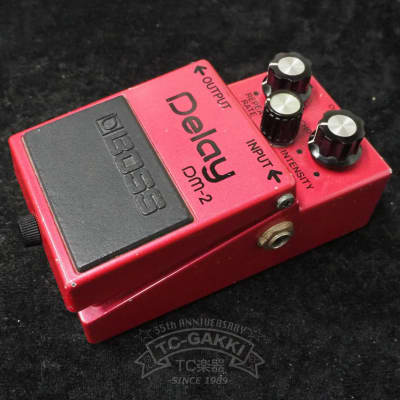 1980's Boss DM2 Vintage Black Label Made Japan MIJ Delay