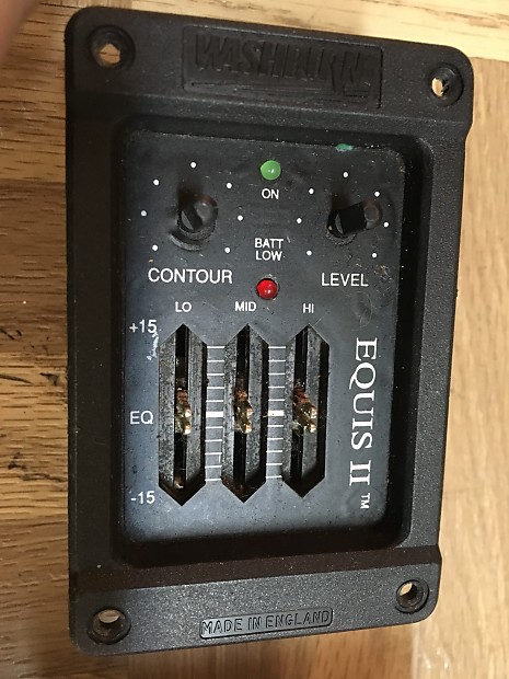 Equis II Acoustic Guitar Preamp Equis Black
