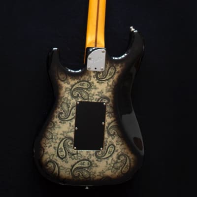 Fender Richie Sambora Signature Stratocaster Black Paisley 1996 image 2