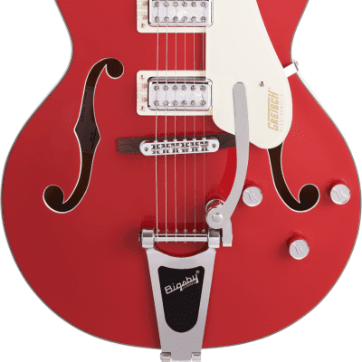 Gretsch G5410T Limited-edition Electromatic Tri-Five  Fiesta Red on Vintage White, image 1
