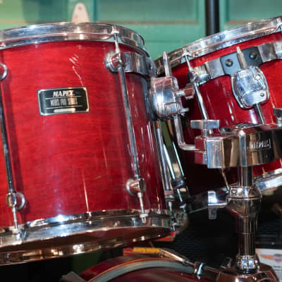 Mapex Mars Pro 5 Piece Drum Kit in Red Lacquer image 7