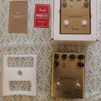 Reverb.com listing, price, conditions, and images for fender-compugilist-compressor-distortion