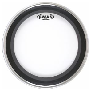 Evans 22" EMAD2 Clear Clear