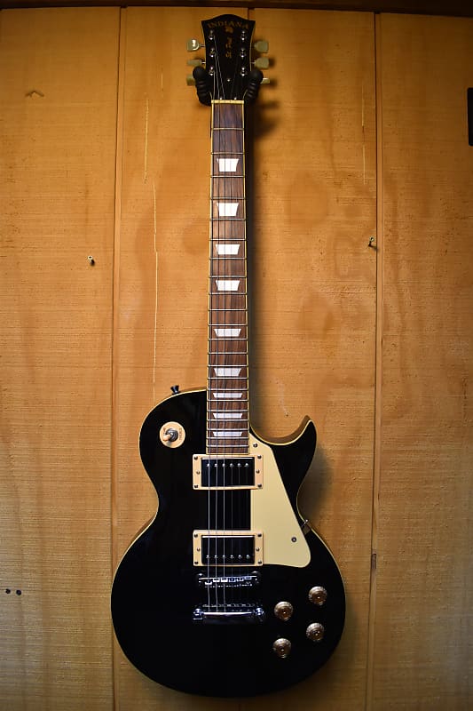 Indiana St. Paul Electric Guitar Black image 1
