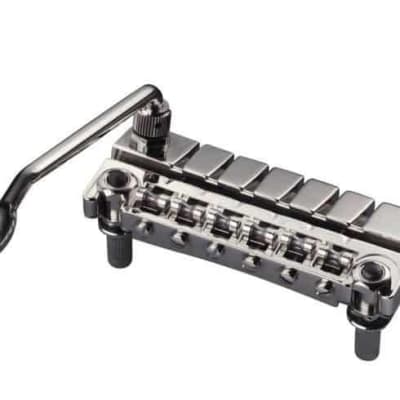 Schaller Les Paul Style Chrome Tremolo Bridge | Reverb