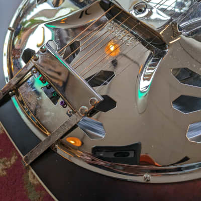 Gretsch G9220 Bobtail Round-Neck Acoustic-Electric Resonator 2021 Sunburst #CAXR215749 image 6