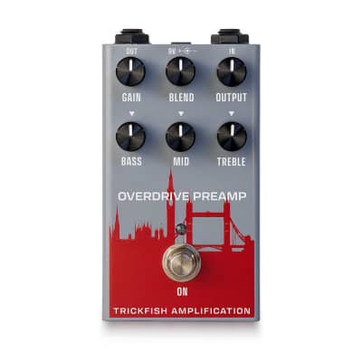 Trickfish Overdrive Preamp Bass Pedal for sale