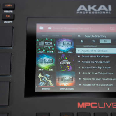 AKAI MPC LIVE II + 1TB SSD DRIVE FULLY LOADED W/ AKAI & NATIVE INSTRUMENTS EXPANSION PACKS! image 5
