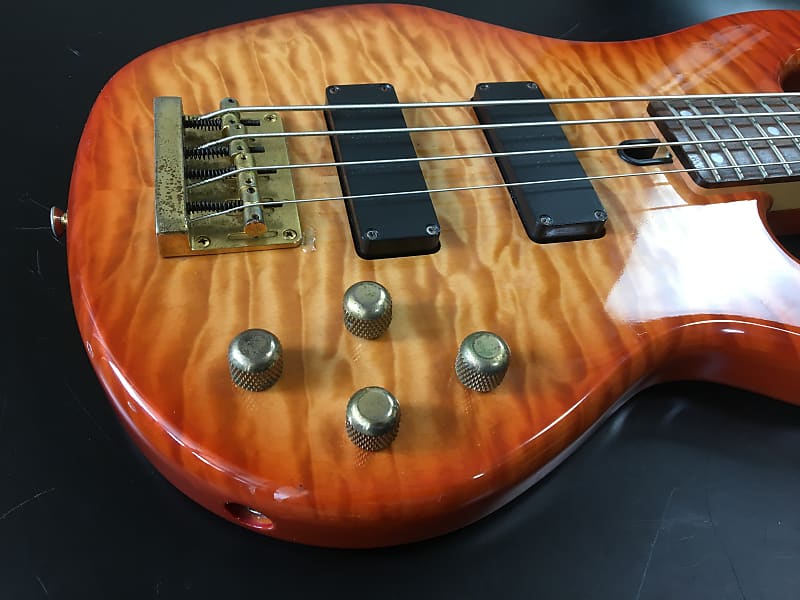 Yamaha BB-G4A Active Pickups / Amber Burst / Late 90's | Reverb Canada