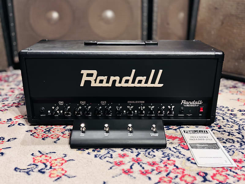 【10872】 Randall RG1503 ギターアンプヘッドアンプ Amazon.co.jp: RANDALL ランドール ギターアンプヘッド RG1503 Head