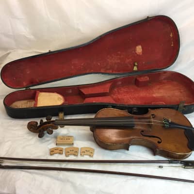 Vintage Nicolaus Amatus fecit Cremona 1677 4/4 Violin Project | Reverb