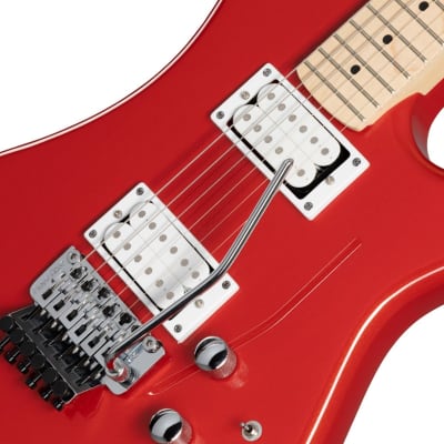 Kramer Pacer Classic Electric Guitar (Scarlet Red Metallic)(New) image 3