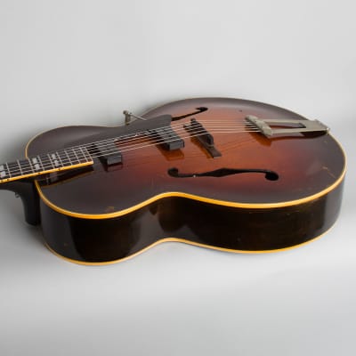 Gibson  L-7 Dual Floating Pickup Arch Top Acoustic Guitar (1947), ser. #A-1020, molded plastic hard shell case. image 7