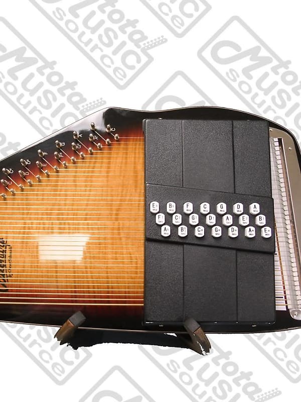 Oscar Schmidt 21 Chord Electric Autoharp, Passive Pickup, Gloss