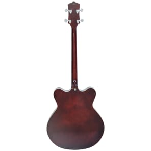 Eastwood Guitars Classic Tenor LEFTY - Walnut - Left Handed Hollowbody Tenor Guitar - NEW! image 6