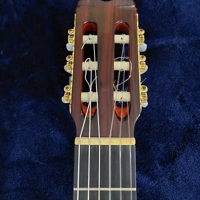 Conde Hermanos flamenco guitar ( spruce/cypress ) A26 ( Felipe V, Madrid ) 1996 - lacquer image 5