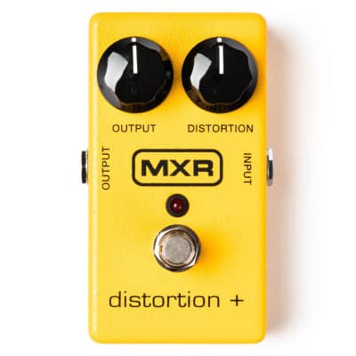 MXR distortion + スクリプトロゴモデル LED有 distortion+ script logo with LED｜SOUNDMART