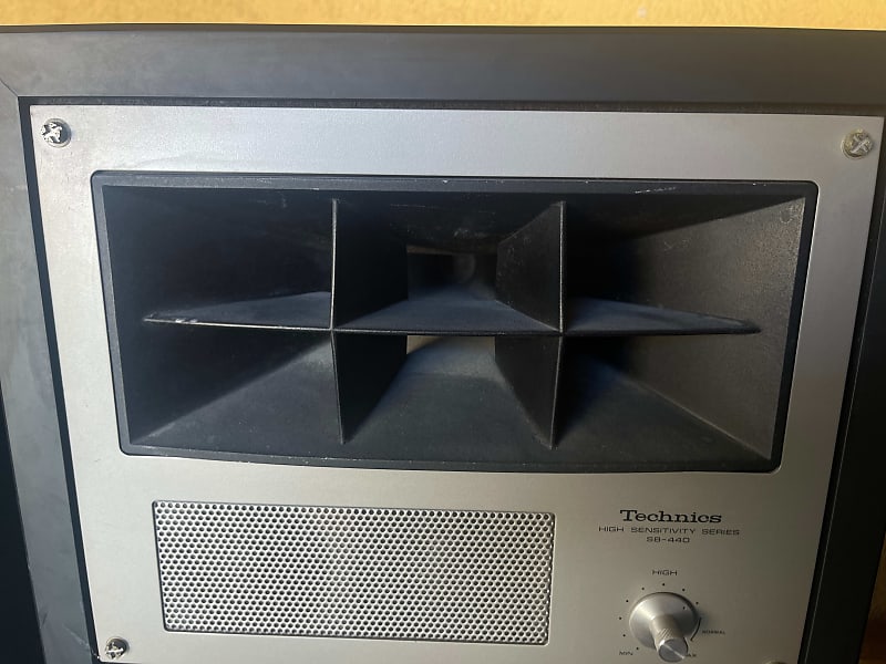 Vintage TECHNICS SB-440 Speakers High Sensitivity Series