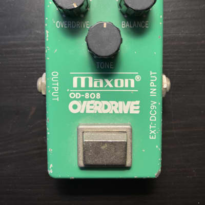 Vintage 1979 Narrow Box Maxon OD-808 Overdrive- Rare Ibanez TS-808