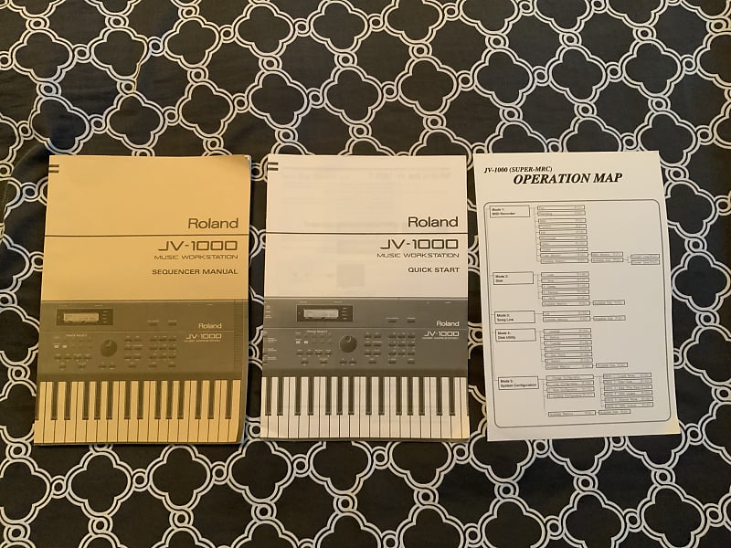 Roland JV 1000  Manuals image 1