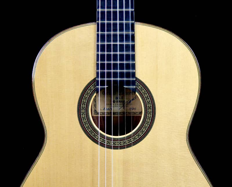 Yamaha GC-5 Concert Classical Guitar Signed by Ezaki 1980 | Reverb