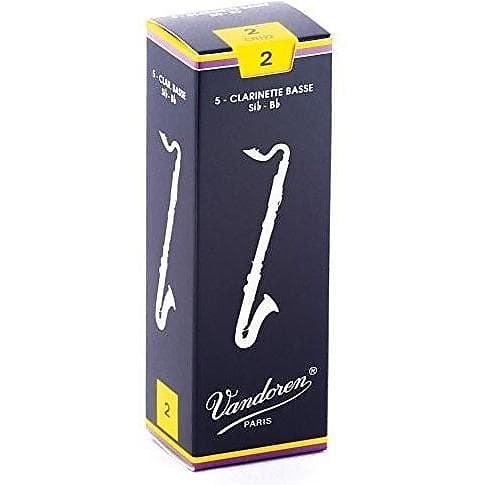 Vandoren Traditional Bass Clarinet Reeds - 3.5 image 1