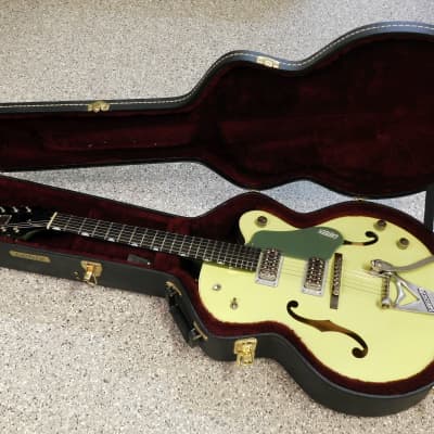 Gretsch G6118T LTV Double Anniversary Limited 2008 Two Tone Smoke Green image 9