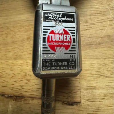 Turner Crystal Microphone Model 33X image 2