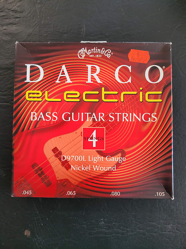 Martin D9700L Darco Nickel Wound 4String Electric Bass Reverb