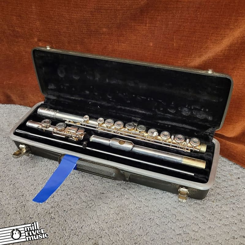 Selmer Bundy 1290S Nickel Silver Vintage Flute c. 1980s