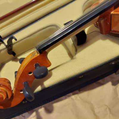 Rothenburg Stradivarius Copy Sized 4/4 violin, Germany, Vintage, with case & bow image 6
