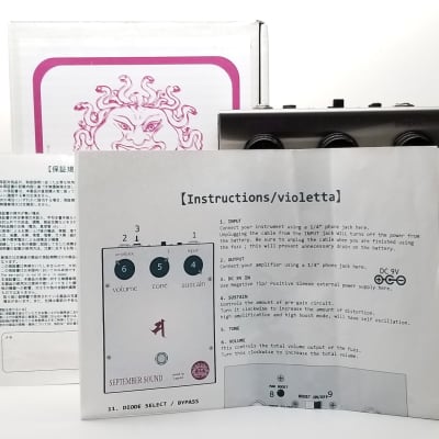 used September Sound Violetta, Excellent Condition with Box