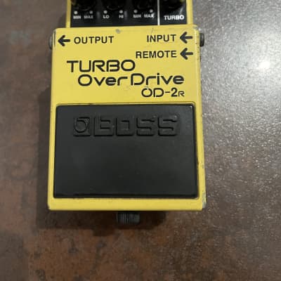 Reverb.com listing, price, conditions, and images for boss-od-2r-turbo-overdrive