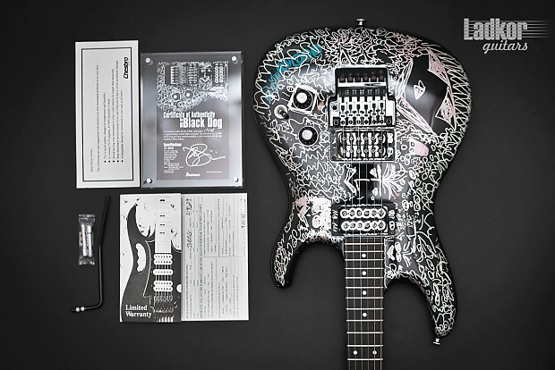2008 Ibanez JS BDG Black Dog Joe Satriani Signature Limited 2008 Ibanez JS BDG Black Dog Joe Satriani Signature Limited