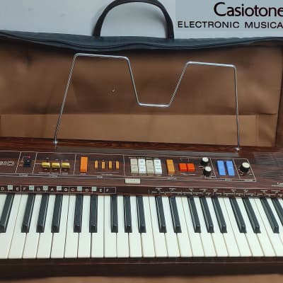 Casio CT-403 Casiotone Analog Synthesizer 1982 - Natural with BAG