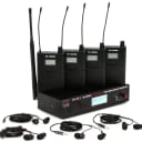 Galaxy Audio AS-1200-4D Wireless In-ear Monitor System - D Band for Live Sound and Front of House