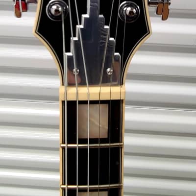 D'Angelico Premier DC Semi-Hollow Body Electric Guitar, Black Flake  w/Gig Bag, New, Free Shipping image 8