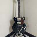 Gretsch G2655T-P90 Streamliner Center Block Jr. Double-Cut P90 Electric Guitar - Midnight Sapphire on Vintage Mahogany Stain