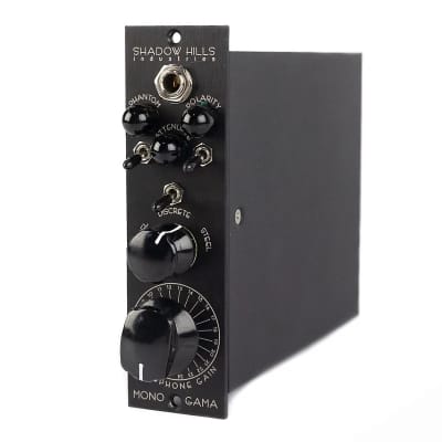 Shadow Hills Mono GAMA アンプ Shadow Hills Industries Mono GAMA 500 Series Mic Preamp